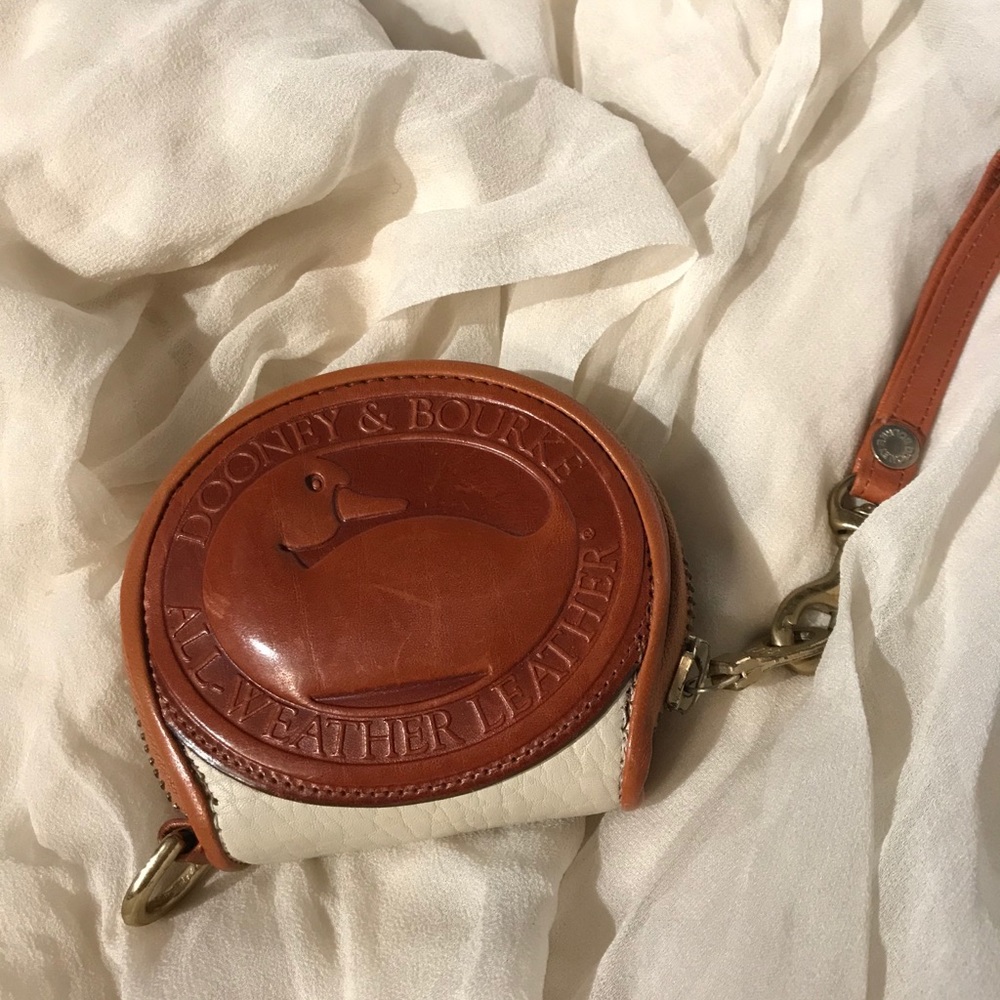 Vintage Dooney & Bourke wallet coin purse leather